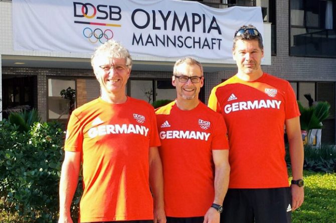 3 Ärzte der Sportorthopäden bei den Olympischen Spiele 2016